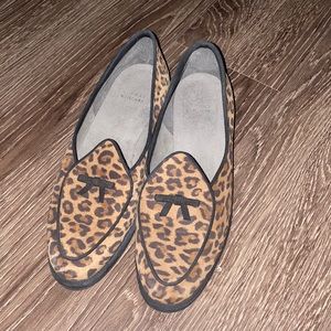 Stuart Weitzman Leopard Print Flats